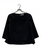 ADOREアドーア）の古着「背面ジップブラウス」｜ブラック