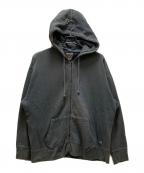 stussyステューシー）の古着「ジップパーカー」｜グレー