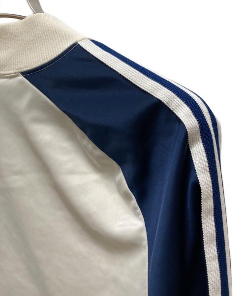 adidas（アディダス）adidas (アディダス) ヴィンテージ ATP KEYROLAN トラックジャケット ホワイト×ネイビー サイズ:不明の古着・服飾アイテム