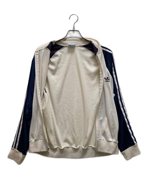 adidas（アディダス）adidas (アディダス) ヴィンテージ ATP KEYROLAN トラックジャケット ホワイト×ネイビー サイズ:不明の古着・服飾アイテム