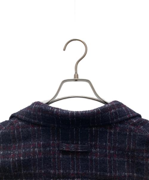 T-JACKET By TONELLO（ティージャケット バイ トネッロ）T-JACKET By TONELLO (ティージャケット バイ トネッロ) 2Bチェックウールテーラードジャケット ブラック サイズ:Sの古着・服飾アイテム