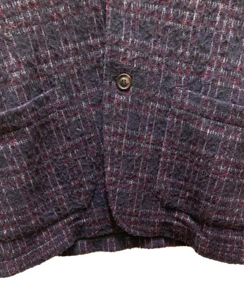 T-JACKET By TONELLO（ティージャケット バイ トネッロ）T-JACKET By TONELLO (ティージャケット バイ トネッロ) 2Bチェックウールテーラードジャケット ブラック サイズ:Sの古着・服飾アイテム