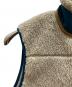 中古・古着 Patagonia (パタゴニア) クラシックレトロX ボアフリースベスト ベージュ×グリーン サイズ:Ｓ：12000円