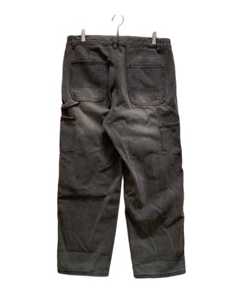 NAUTICA（ノーティカ）NAUTICA (ノーティカ) Faded Double Knee Denim Pants ブラック サイズ:XLの古着・服飾アイテム