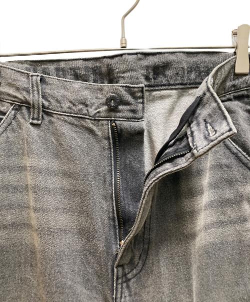 NAUTICA（ノーティカ）NAUTICA (ノーティカ) Faded Double Knee Denim Pants ブラック サイズ:XLの古着・服飾アイテム