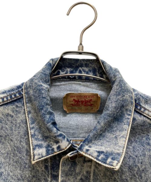 LEVI'S（リーバイス）LEVI'S (リーバイス) 80sケミカルウォッシュデニムジャケット インディゴ サイズ:mの古着・服飾アイテム