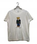 POLO RALPH LAURENポロ・ラルフローレン）の古着「ベアプリントTシャツ」｜ホワイト