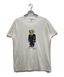 POLO RALPH LAUREN（ポロ・ラルフローレン）の古着「ベアプリントTシャツ」｜ホワイト