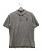 POLO RALPH LAURENポロ・ラルフローレン）の古着「ポロベア刺繍ポロシャツ」｜グレー