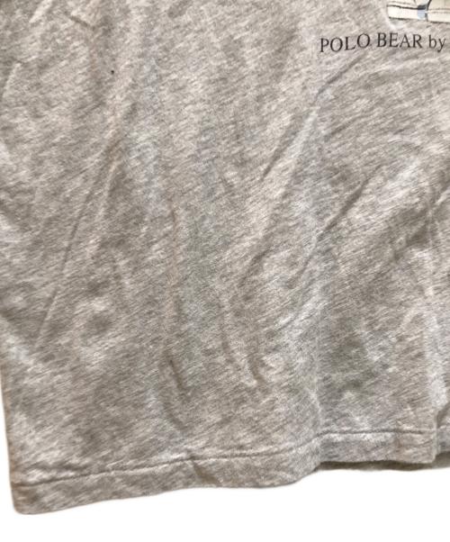 POLO RALPH LAUREN（ポロ・ラルフローレン）POLO RALPH LAUREN (ポロ・ラルフローレン) ベアプリントTシャツ グレー サイズ:L・G・170/96Aの古着・服飾アイテム