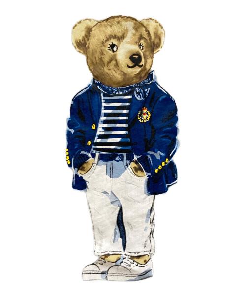 POLO RALPH LAUREN（ポロ・ラルフローレン）POLO RALPH LAUREN (ポロ・ラルフローレン) ベアプリントTシャツ グレー サイズ:L・G・170/96Aの古着・服飾アイテム