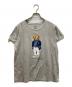 POLO RALPH LAUREN（ポロ・ラルフローレン）の古着「ベアプリントTシャツ」｜グレー