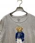 POLO RALPH LAUREN (ポロ・ラルフローレン) ベアプリントTシャツ グレー サイズ:L・G・170/96A：8000円