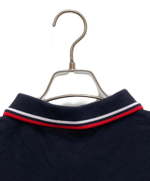 FRED PERRY（フレッドペリー）FRED PERRY (フレッドペリー) リブラインポロシャツ ブラック サイズ: Lの古着・服飾アイテム