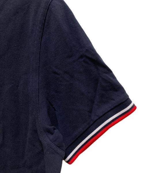 FRED PERRY（フレッドペリー）FRED PERRY (フレッドペリー) リブラインポロシャツ ブラック サイズ: Lの古着・服飾アイテム