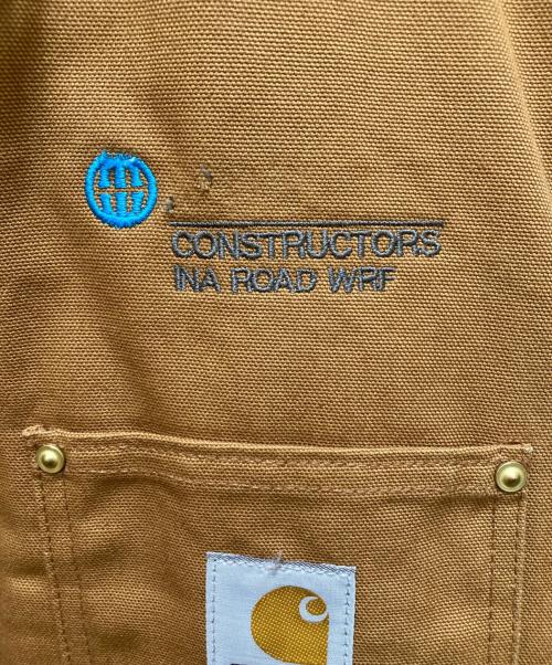 CarHartt（カーハート）CarHartt (カーハート) ダックチョアコート ブラウン サイズ:Sの古着・服飾アイテム