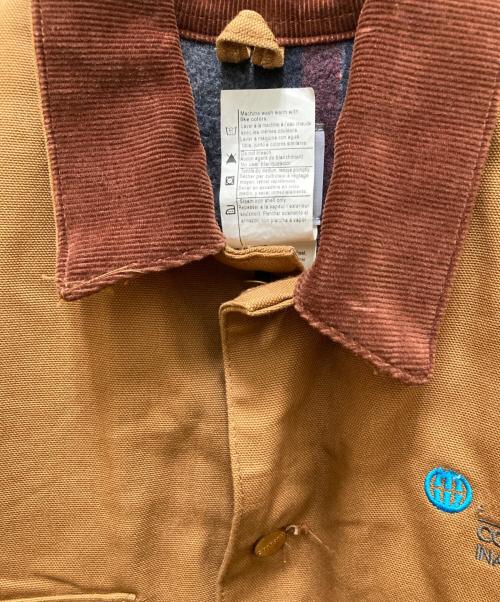 CarHartt（カーハート）CarHartt (カーハート) ダックチョアコート ブラウン サイズ:Sの古着・服飾アイテム