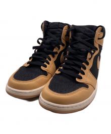 NIKE（ナイキ）の古着「エアジョーダン1 レトロ ハイ OG "バケッタタン"」｜ベージュ×ブラック