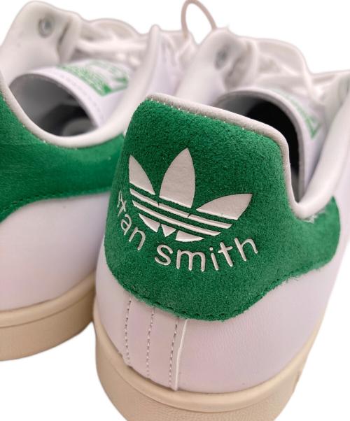 adidas（アディダス）adidas (アディダス) スタンスミス ホワイト×グリーン サイズ:27 未使用品の古着・服飾アイテム