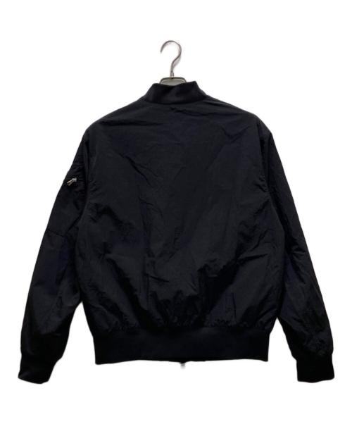 JORDAN BRAND（ジョーダン ブランド）JORDAN BRAND (ジョーダン ブランド) ダブルジップボンバージャケット ブラック サイズ:mの古着・服飾アイテム