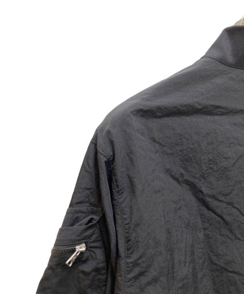 JORDAN BRAND（ジョーダン ブランド）JORDAN BRAND (ジョーダン ブランド) ダブルジップボンバージャケット ブラック サイズ:mの古着・服飾アイテム