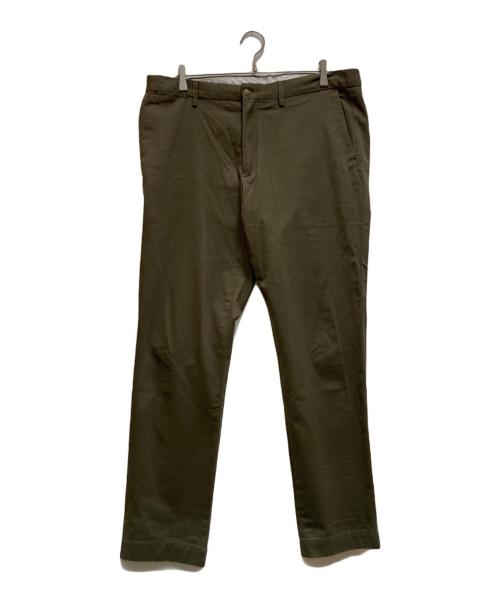 POLO RALPH LAUREN（ポロ・ラルフローレン）POLO RALPH LAUREN (ポロ・ラルフローレン) コットンスラックス カーキ サイズ:36/32の古着・服飾アイテム