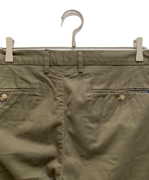 POLO RALPH LAUREN（ポロ・ラルフローレン）POLO RALPH LAUREN (ポロ・ラルフローレン) コットンスラックス カーキ サイズ:36/32の古着・服飾アイテム