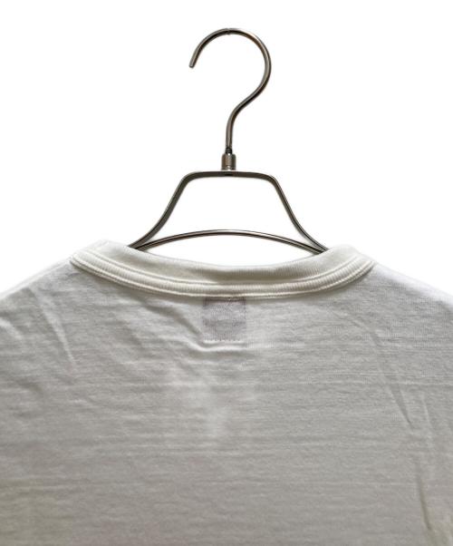 HUMAN MADE（ヒューマンメイド）HUMAN MADE (ヒューマンメイド) ハートロゴTシャツ ホワイト×グリーン サイズ:XLの古着・服飾アイテム