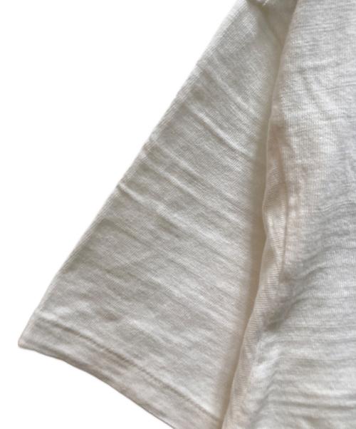 HUMAN MADE（ヒューマンメイド）HUMAN MADE (ヒューマンメイド) ハートロゴTシャツ ホワイト×グリーン サイズ:XLの古着・服飾アイテム