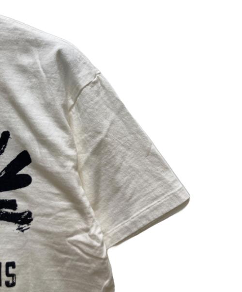 HUMAN MADE（ヒューマンメイド）HUMAN MADE (ヒューマンメイド) DRY ALLS プリントTシャツ ホワイト×ブラック サイズ:xlの古着・服飾アイテム