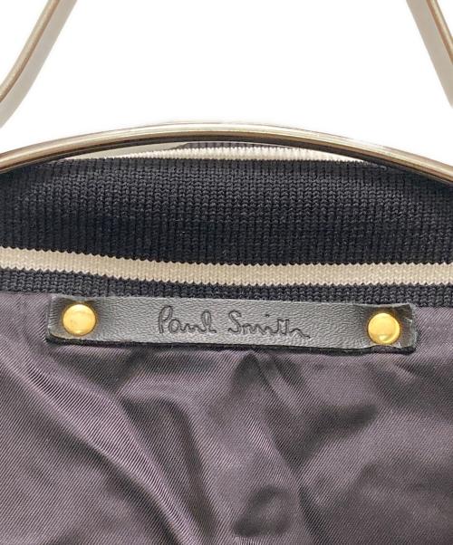 PAUL SMITH（ポールスミス）Paul Smith (ポールスミス) ウールスタジャン ブラック×グリーン サイズ:2の古着・服飾アイテム