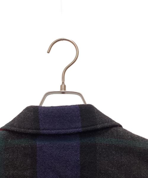 PS Paul Smith（ＰＳポールスミス）PS Paul Smith (ＰＳポールスミス) ブランケットチェックジップアップブルゾン グリーン サイズ:Mの古着・服飾アイテム