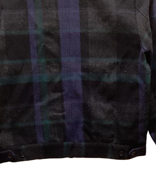 PS Paul Smith（ＰＳポールスミス）PS Paul Smith (ＰＳポールスミス) ブランケットチェックジップアップブルゾン グリーン サイズ:Mの古着・服飾アイテム