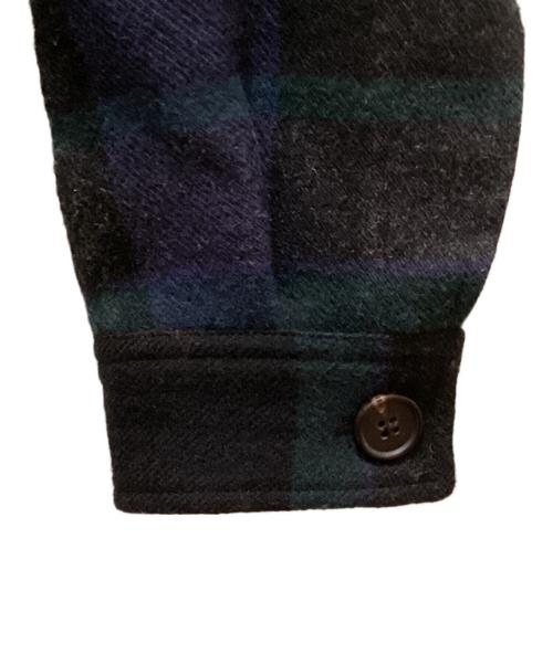 PS Paul Smith（ＰＳポールスミス）PS Paul Smith (ＰＳポールスミス) ブランケットチェックジップアップブルゾン グリーン サイズ:Mの古着・服飾アイテム