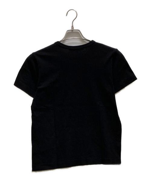 PLAY COMME des GARCONS（プレイコムデギャルソン）PLAY COMME des GARCONS (プレイコムデギャルソン) ハートワッペンTシャツ ブラック サイズ:lの古着・服飾アイテム