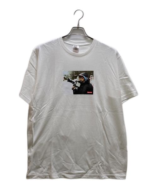SUPREME（シュプリーム）Supreme (シュプリーム) 40 Acres (40エーカーズ) コラボ スパイクリー フォトTシャツ ホワイト サイズ: Lの古着・服飾アイテム