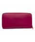 LOEWE (ロエベ) ラウンドファスナーウォレット ピンク：15000円