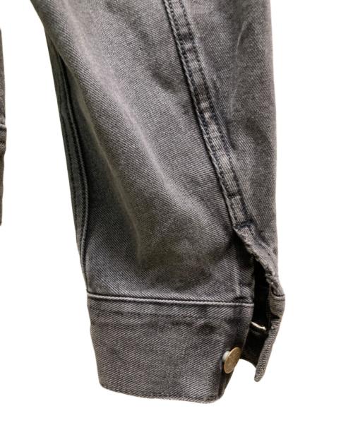 LEE（リー）LEE (リー) 加工デニムジャケット ブラック サイズ:XLの古着・服飾アイテム