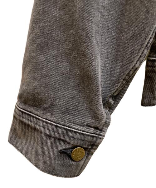 LEE（リー）LEE (リー) 加工デニムジャケット ブラック サイズ:XLの古着・服飾アイテム