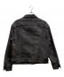 LEE (リー) 加工デニムジャケット ブラック サイズ:XL：10000円