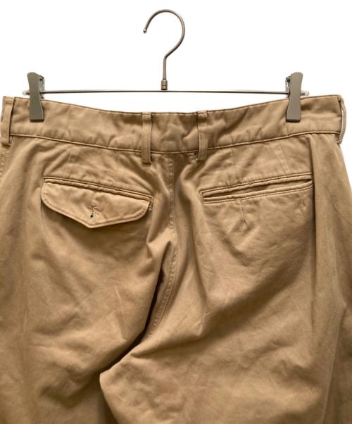 KOLOR（カラー）KOLOR (カラー) チノクロス パッカリング ワイドパンツ ベージュ サイズ:3の古着・服飾アイテム