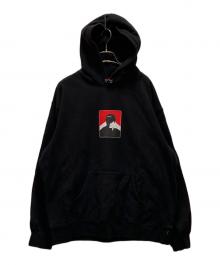 SUPREME（シュプリーム）の古着「ポートレート スウェット パーカー」｜ブラック