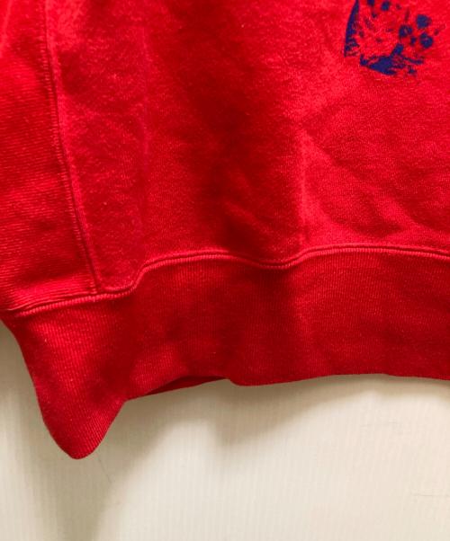 C.E（シーイー）C.E (シーイー) NOSTALGIA CREW NECK SWEAT レッド サイズ:XLの古着・服飾アイテム