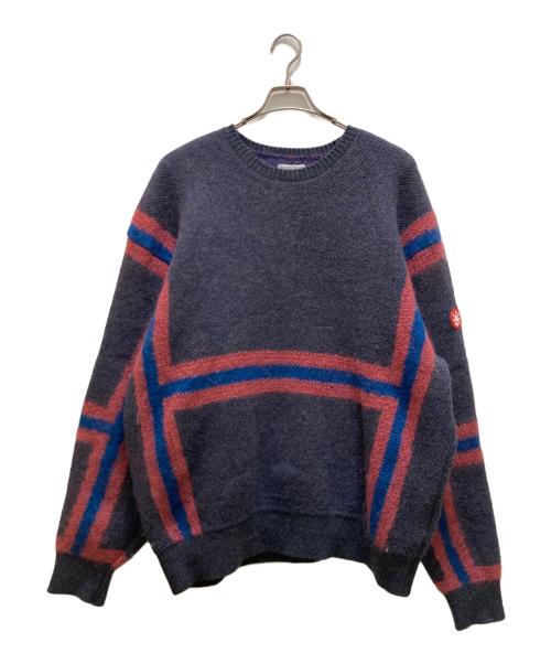 C.E（シーイー）C.E (シーイー) インディファナブル・バウンダリー・ニット グレー サイズ:XLの古着・服飾アイテム