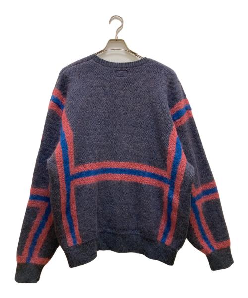 C.E（シーイー）C.E (シーイー) インディファナブル・バウンダリー・ニット グレー サイズ:XLの古着・服飾アイテム