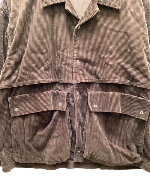 CHAH CHAH（チャーチャー）CHAH CHAH (チャーチャー) コーデュロイジャケット ブラウン サイズ:Lの古着・服飾アイテム