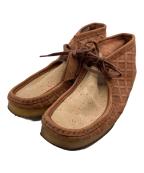 CLARKS×SWEET CHICKクラークス×スウィートチック）の古着「コラボワラビーブーツ」｜ブラウン