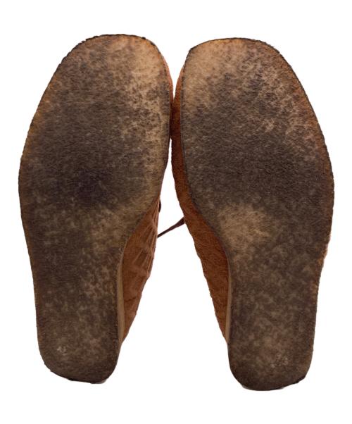CLARKS（クラークス）CLARKS (クラークス) SWEET CHICK (スウィートチック) コラボワラビーブーツ ブラウン サイズ: 9 1/2の古着・服飾アイテム