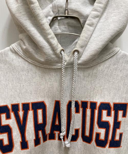 Champion REVERSE WEAVE（チャンピオン リバース ウィーブ）Champion REVERSE WEAVE (チャンピオン リバース ウィーブ) ヴィンテージカレッジリバースウィーブプルオーバーパーカー グレー サイズ:Lの古着・服飾アイテム