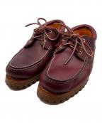Timberlandティンバーランド）の古着「3アイレットクラシックモカシンシューズ」｜ブラウン